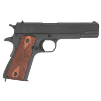 TISAS 1911 ARMY BLK/WD 45ACP WWII #