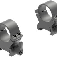 Leupold 174071 QRW2 Cross-Slot Matte Black 1" High