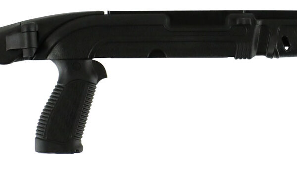 ProMag PM279 Tactical Folding Stock  Black Synthetic with Pistol Grip for Mossberg 702 Plinkster