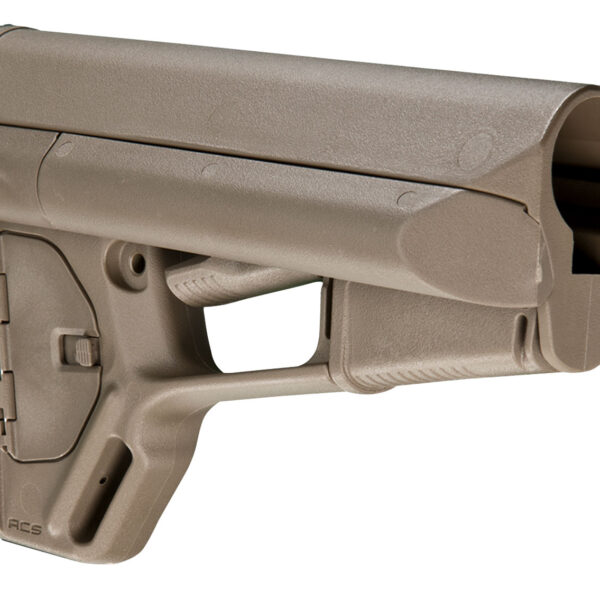 Magpul MAG370-FDE ACS Carbine Stock Flat Dark Earth Synthetic for AR-15, M16, M4 with Mil-Spec Tube (Tube Not Included)