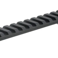 Talley POO252705 Picatinny Rail Black Anodized Aluminum Weatherby Mark V Magnum Action 0 MOA