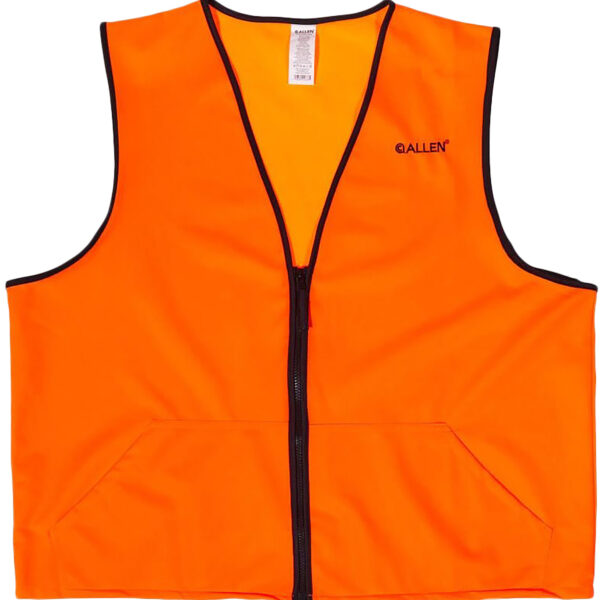 Allen 15768 Deluxe Hunting Vest XL Orange Polyester