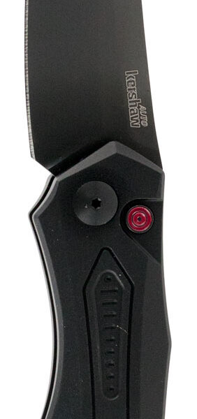 Kershaw 7800BLK Launch 6 3.75" Folding Drop Point Plain Black DLC CPM 154 SS Blade Black Anodized Aluminum Handle Includes Pocket Clip