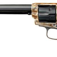 Cimarron CA514M00 Model P US Cavalry 45 Colt (LC) 6 Shot, 7.50" Blued Steel Barrel & Cylinder, Color Case Hardened Steel Frame, Walnut w/OWA Cartouche Stamp Grip, Exposed Hammer