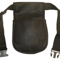 Bob Allen 23284 Classic Divided Shell Pouch Leather 50rd Belt Mount 26-50" Belt