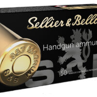 Sellier & Bellot SB357C Handgun 357Mag 158gr Semi Jacketed Hollow Point 50 Per Box/20 Case