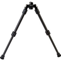 Caldwell 1082223 Accumax Premium M-Lok/Key Mod Bipod 9-13" Black Carbon Fiber