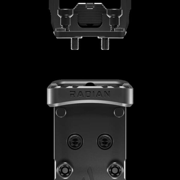 RADIAN GUARDIAN + SIX COMBO OPTIC GUARD & BACK UP IRONS GLOCK MOS  HS 407/507 BLACK