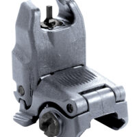 Magpul MAG247-GRY MBUS Sight Front Stealth Gray Polymer, Spring-Loaded Flip Up for AR15/ M16
