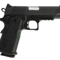 TISAS 1911 CARRY B9R DS HGA 9MM 4.25IN BBL FS BLACK 2 17RD MAGS RAIL