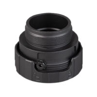 SilencerCo AC2632 ASR Alpha Mount Adapter For Omega 9K/Nano ASR/Harvester 300 Black Steel