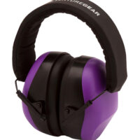 Pyramex VGPM8065C Venture Gear V80 Muff Foam 26 dB 32 dB Over the Head Purple/Black Adult 1 Pair