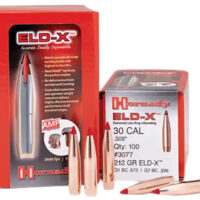 Hornady 2840 ELD-X 7mm .284 162 gr Extremely Low Drag eXpanding 100 Per Box/ 15 Case