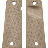 Magpul MAG544-FDE MOE Grip Panels Aggressive TSP Texture Flat Dark Earth Polymer for 1911 (Full Size)