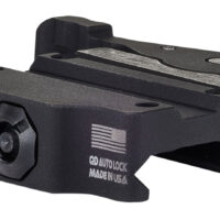 Trijicon AC32082 MRO w/Lever Quick Release Matte Black Aluminum Low Profile Picatinny Rail Mount