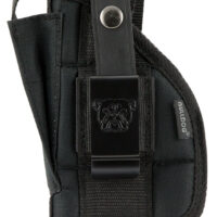 Bulldog FSN19C Extreme Belt Black Nylon Belt Loop/Clip Fits Ruger LC9 Fits 2.50-3.75" Barrel Ambidextrous