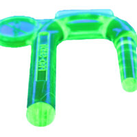 Pro-Shot BL2CFGREEN UV Bore Light Chamber Flag .22 Cal & Up Rifle/Pistol Fiber Optic Illuminator Neon Green 2 Pack