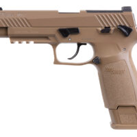 Sig Sauer Airguns AIRM17177 P320-M17 Air Pistol CO2 177 Pellet 20+1 4.70" Coyote Polymer Grips