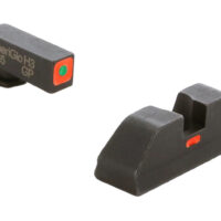 AMERIGLO SIGHT SET PROGLO SQ FRONT ORANGE PAINTED LINE REAR GLOCK 1719222326273334353738