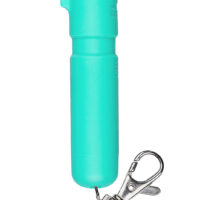 Sabre MDMT02 Mighty Discreet Pepper Spray Capsaicin UV Dye 12 ft Mint Includes Key Ring/Snap Clip