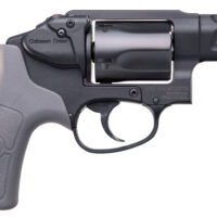 Smith & Wesson 12058 M&P Bodyguard *MA Compliant 38 S&W Spl +P 5 Shot 1.88" Black PVD Barrel/Cylinder, Matte Black Aluminum J-Frame, Gray Polymer Grip, Includes Crimson Trace Red Laser