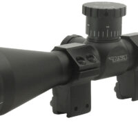 BSA 22412X40AO Sweet 22 Black Matte 4-12x 40mm AO 1" Tube 30/30 Duplex Reticle