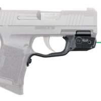 Crimson Trace 0181601 Laserguard Fits Sig P365/P365XL/P365SAS, Green Laser Black Polymer Trigger Guard Mount