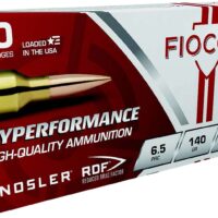 FIOCCHI AMO 6.5 PRC 140GR NOSLER RDF 20-RD ( 10 BOXES PER CASE )
