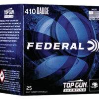 Federal TGS412148 Top Gun 410Gauge 2.50" 1/2oz 8Shot 25 Per Box/10 Case