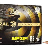 Federal P3006BCH1 Premium 30-06Springfield 168gr Berger Hybrid Hunter 20 Per Box/10 Case