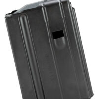 DuraMag 1068041177CPD SS 10rd 22 Nosler/6.8 SPC for AR-15 Black w/ Gray Follower Detachable
