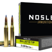Nosler 40071 Ballistic Tip 25-06Rem 115gr Spitzer Ballistic Tip 20 Per Box/10 Case
