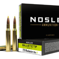 Nosler 40062 Ballistic Tip 270Win 130gr Spitzer Ballistic Tip 20 Per Box/10 Case