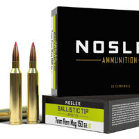Nosler 40045 Ballistic Tip 7mmRemMag 150gr Spitzer Ballistic Tip 20 Per Box/10 Case