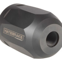 Maxim Defense MXM47707 Hate Brake Black DLC 17-4 Stainless Steel with 1/2"-28 tpi Threads, 2.40" OAL, 1.50" Diameter & Octagon Shape for 5.56x45mm NATO