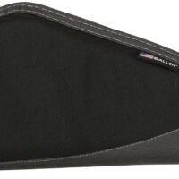 Allen 44411 Deluxe Handgun Case Black w/Gray Trim, Foam Padding, Non-Absorbent Lining & Lockable Zipper 11" L