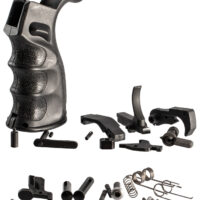 TacFire LPK02B308 AR-10 Lower Parts Kit 308 Win Black PGAR-B Pistol Grip Grip