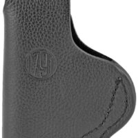 1791 Gunleather SCH4NSBR SCH IWB Size 04 Night Sky Black Leather Belt Clip Compatible w/Glock 17/S&W M&P Shield/Springfield XD Right Hand