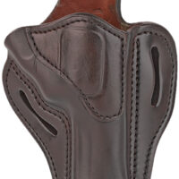 1791 Gunleather RVH2SBRR RVH2 OWB Size 02 Signature Brown Leather Belt Slide Fits Ruger GP100/S&W K Frame Right Hand