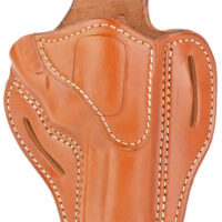 1791 Gunleather RVH2CBRR RVH2 OWB Size 02 Classic Brown Leather Belt Slide Fits Ruger GP100/S&W K Frame Right Hand