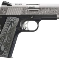RUGER SR1911 COMMANDER SOUTHPORT CT EDITION 45ACP PISTOL 4.25" STS ENGRAVED 1-7RD MAG
