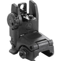Magpul MAG248-BLK MBUS Sight Rear Black Folding for AR-15/M16