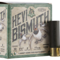 HEVI-Shot HS15502 HEVI-Bismuth 10Gauge 3.50" 1 3/4oz Bismuth 2Shot 25 Per Box/10 Case