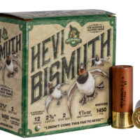 HEVI-Shot HS14702 HEVI-Bismuth 12Gauge 2.75" 1 1/4oz Bismuth 2Shot 25 Per Box/10 Case