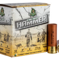 HEVI-Shot HS28002 HEVI-Hammer 12Gauge 3" 1 1/4oz 2Shot 25 Per Box/10 Case