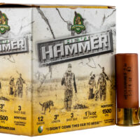 HEVI-Shot HS28003 HEVI-Hammer 12Gauge 3" 1 1/4oz 3Shot 25 Per Box/10 Case