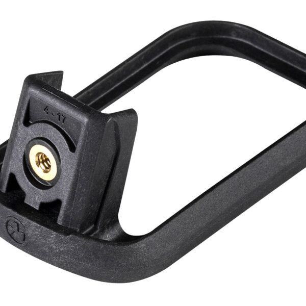 Magpul MAG932-BLK GL Enhanced Mag Well  Compatible w/Gen4 Glock 17/22/31/34/35/37 Black Polymer