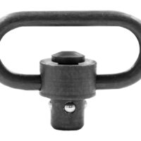 GrovTec US Inc GTSW107 Heavy Duty 1.5" Push Button Black Phosphate Steel