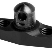 GrovTec US Inc GTSW111 Flanged Stud Mount KeyMod Black Anodized 6061 Aluminum