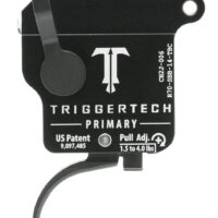TriggerTech R70SBB14TBC Primary Single-Stage Traditional Curved Trigger with 1.50-4 lbs Draw Weight for Remington 700 Right